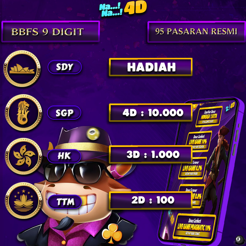 NANA4D Bandar Togel Pasaran Terlengkap & Situs Resmi Toto Macau 5D Lisensi WLA, Terkhusus bagi kalian yang suka mencari pengalaman dan benefit yang tinggi