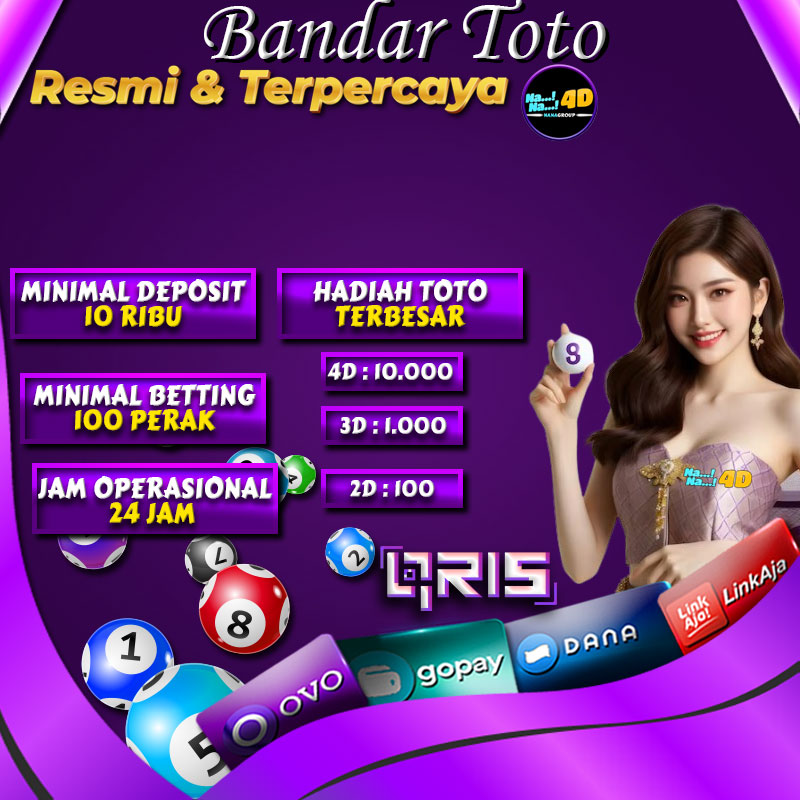 NANA4D merupakan salah satu platform penyedia permainan Toto Bet100 Perak yang Menyediakan berbagai jenis permainan toto hadiah terbesar